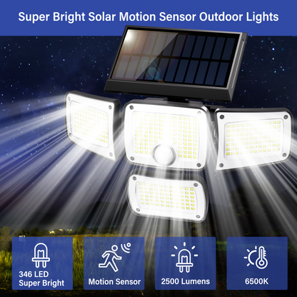 Habitio Solar LED Light 346LED