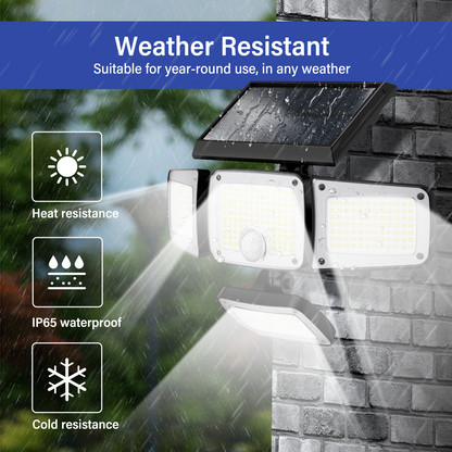 Habitio Solar LED Light 346LED, 2Pack