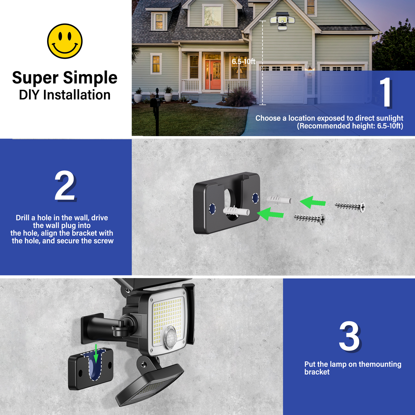 Habitio Solar LED Light 346LED