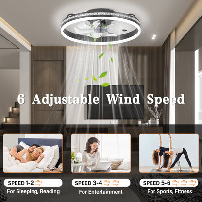 Ceiling Fans with Lights 20"